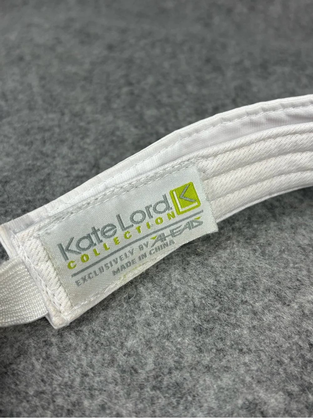 Lake Tahoe Golf Course White Golf Visor Adjustable